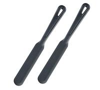 Westmark 2 espátulas para crepes, resistentes al calor hasta 270 °C, PPA, longitud: 33 cm, color negro, 286622E5