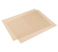 Westmark 2 Láminas para hornear duraderas, Con efecto antiadherente, Reutilizables, Resistentes al calor hasta 260°C/500°F, Tela recubierta, Beige, 30192260