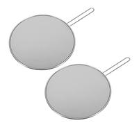 Westmark 2 protectores antisalpicaduras, diámetro de 30 cm, acero inoxidable, picante, plata, 121822E3