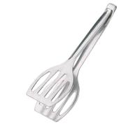 Westmark 21102260 - Pinza para cocina y barbacoa con paletas, color plateado