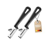 Westmark 2X pelador de Verduras Universal con Cortador, Gentle, Hoja de Acero Inoxidable, Color Negro, 280422E3