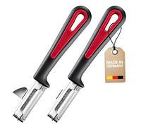 Westmark 2X Pelador Universal, Gallant, con Hoja de Acero Inoxidable atornillada, Negro/Rojo, 290922E3