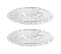 Westmark 2X Plato para Tartas, Ø 31 cm, Aspecto de Cristal, Resistente a roturas, plástico, Transparente, 345522E3