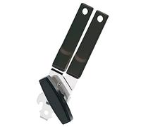 Westmark Abrelatas con tapa y elevador de tapa, Para zurdos, longitud: 18,5 cm, Acero/plástico, Sieger, Colores surtidos: Negro/plateado o Blanco/plateado, 11272270