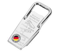 Westmark Abridor de botellas y tapones, Levantador de tapas, Abridor de tapas de rosca, 3 en 1, Acero/caucho, 8,6 x 3,7 x 1,5 cm, Hermetus, Plateado/rojo, 61832270