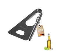 Westmark Abridor universal Twist Black Edition, abridor de botellas y abridor de tapas para tarros, tapas de rosca y botellas, antracita, 17 x 9,8 cm