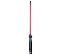 Westmark Barra de afilado, longitud: 35,3 cm, rubí sinterizado/plástico, Sieger-Long-Life, rojo/negro, 19712260