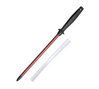 Westmark Barra de afilado y protector, longitud: 35,3 cm, rubí sinterizado/plástico, Sieger-Long-Life, rojo/negro, 197122E6