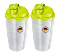 Westmark Batidora Mixery, 2 uds. - Batidora Grande con Disco Mezclador extraíble y Escala medidora para Preparar aliños y Batidos - Verde Manzana, 0,5 L