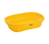 Westmark Cesta multiusos, Apta para hostelería y gastronomía, Cuadrada, Aprox. 26,5 x 19 x 7 cm, Fibra sintética, Saleen Coolorista Edition, Amarillo limón, 02036147101