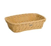 Westmark Cesta multiusos, Apta para hostelería y gastronomía, Rectangular, Aprox. 31 x 21 x 9 cm, Fibra sintética, Saleen Edition, Beige claro, 02020230101