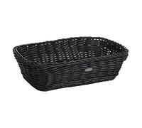 Westmark Cesta multiusos, Apta para hostelería y gastronomía, Rectangular, Aprox. 31 x 21 x 9 cm, Fibra sintética, Saleen Edition, Negro, 02020219101