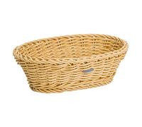 Westmark Cesta multiusos, Apto para hostelería, Oval, aprox 25 x 17 x 8, 5 cm, Fibra sintética, Edición Saleen, Beige claro, 02010230101