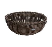Westmark Cesta multiusos, Apto para hostelería, Redondo, Ø aprox 23 cm, Altura aprox 9 cm, Fibra sintética, Edición Saleen, Marrón, 02010306101
