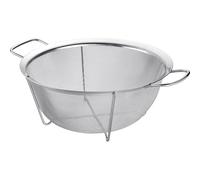 Westmark Colador de pie - colador de malla fina de acero inoxidable con base estable y asas para un agarre seguro y transporte, ala ancha, apto para lavavajillas, diámetro de 25 cm