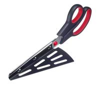 Westmark Cortador de pizza Antonio - tijeras para pizza y elevador de pizza, gadget de cocina genial, ideal para pizza o tarte flambée - sin BPA, acero inoxidable