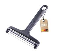 Westmark Cortador de queso con rodillo y alambre de corte, Espesor de corte variable, Acero inoxidable/aluminio, Corte por rodillo, Antracita, 7100227Z