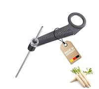 Westmark cortador de rábanos en espiral Radimax Black Edition, práctico cortador de rábanos de aluminio para calabacines, pepinos y verduras, antracita