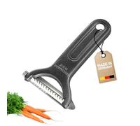 Westmark Cortador en juliana Quick-Spezial Black Edition, pelador de verduras para tiras finas, zanahorias, pepinos y calabacines, antracita