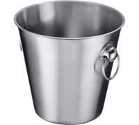 Westmark Cubo de Hielo de 1,4 l - Práctico Cubo de Hielo con Asas soldadas para un Transporte Seguro, para Cubitos de Hielo y Hielo triturado, se Adapta a Muchos Accesorios de Bar - Acero Inoxidable
