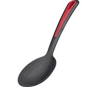 Westmark Cuchara para servir ensalada, tamaño grande, escala interior de 20, 40 + 60 ml, plástico, color negro y rojo, 29642270
