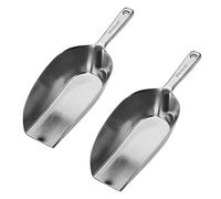 Westmark Cucharas para Hornear/Pesar/llenar, 2 Unidades, Capacidad: 37 ml Cada una (Aprox. 35 g de harina), Aluminio, Hygia, Plateadas, 910122E3