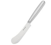 Westmark Cuchillo de desayuno/mantequilla, Con filo ondulado y punta de hoja ancha, Longitud: 22 cm, Acero inoxidable, Plata, 13592260