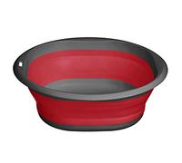 Westmark Cuenco, plegable, con colgador, capacidad de 2700 ml, plástico, rojo/antracita, 21322270
