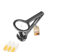 Westmark divisor de huevos Columbus Black Edition, cortador de huevos para espacios uniformes, alambres de acero inoxidable extra afilados, antracita