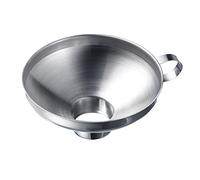 Westmark Embudo para conservas/mermeladas con cuello de llenado largo, Diámetro del cuello de llenado (dentro de aprox. 3,5 cm), Acero inoxidable, plateado, 12442270