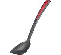 Westmark Gallant Plus 29622275 - Cuchara de sartén (Resistente al Calor hasta 270 °C/518 °F, Escala Interior: 15, 30 y 45 ml, plástico), Color Negro y Rojo