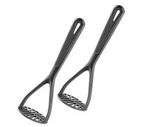 Westmark Gentle 286322E3 - Machacador de patatas (2 unidades, 27,5 cm cada uno), color negro