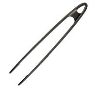 Westmark Gentle-Plus 13692275 - Pinzas para asar y servir, resistentes al calor hasta 270 °C, plástico, longitud: 29 cm, color negro