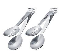 Westmark Juego de 2 pinzas para bolsas de té, mini exprimidor, longitud 12 cm, acero inoxidable, 158422E3