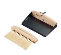 Westmark Juego de escoba y recogedor de mesa, Cepillo de mano y recogedor para eliminar las migas de la mesa de comedor, duradero y compacto, 154 × 110 × 40 mm