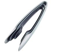 Westmark Juego de pinzas para servir/buffet, 3 piezas, 3 pinzas de diferentes tamaños, Longitudes: 18,3 cm, 21 cm, 25,5 cm, Plástico, Antracita / gris / gris claro, 12542270