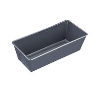 Westmark Molde para pasteles rectangulares, Longitud: 25 cm, Con revestimiento antiadherente, Acero laminado en frío, Back Klassiker, Antracita, 31842270