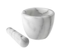 Westmark Mortero de mármol, Alto, Diámetro interior: aprox. 7,5 cm, Gourmet, Bla