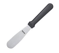 Westmark Paleta profesional de respostería para esparcir/confeccionar, Recta, Flexible, Tamaño de la hoja: 3 x 10,5 cm, Longitud: 22,5 cm, Acero inoxidable/plástico, Master Line, Negro/Plata, 31182270