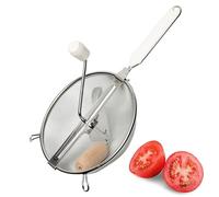 Westmark Pasapurés, Diámetro: 20 cm, Acero inoxidable/plástico, Estándar, Plata/blanco, 11972270