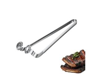 Westmark Pinzas para barbacoa Twistmaster, 1 pieza, Pinzas para salchichas con pinza giratoria, Pinzas para carne robustas de acero inoxidable para parrilla, barbacoa y cocina, 35,3 cm