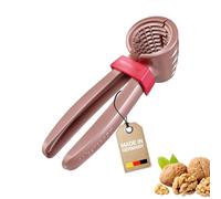 Westmark pinzas para champán 2 en 1 - Elegante abridor de botellas de champán y robusto cascanueces, manejo sin esfuerzo, in lip para sujetar las pinzas - Aluminio revestido, rosa