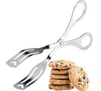 Westmark pinzas para cocina, Pinzas para servir de forma higiénica productos horneados y otros alimentos, óptimos para buffets, 19,8 cm, acero inoxidable 18/8