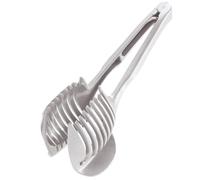 Westmark Pinzas para cortar tomates, Para rodajas cortadas uniformemente, Longitud: 18,5 cm, Aluminio, Tomatex, Plateado, 51402260
