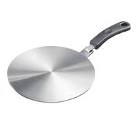 Westmark Placa adaptadora de inducción - Placa adaptadora para cocinas de inducción para hacer que las sartenes convencionales sean aptas para inducción - acero inoxidable, Ø 14 cm