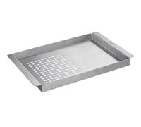 Westmark Placa para parrilla 2 en 1 - bandeja grill versátil para preparar diversos platos a la parrilla con y sin perforación - acero inoxidable