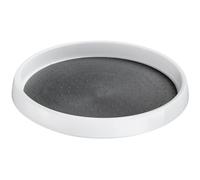 Westmark Plato Giratorio Ronda, Organizador Práctico para Guardar Utensilios en la Cocina, Baño, Vestidor o Habitación Infantil, Antideslizante, Borde Elevado, ø 255 mm