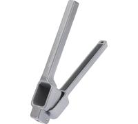 Westmark Prensa de ajo, Compacta, Longitud: 15,2 cm, Aluminio, Biopress, Plata, 30102260