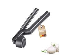 Westmark Prensa de ajo Novapress Black Edition, Prensa de ajo y prensa de jengibre ergonómica premium para ajo y más, Antracita