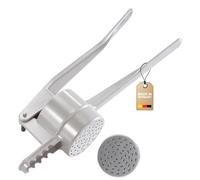 Westmark Prensa para pasta / patatas, con perforación tradicional para Spätzle como hecha a mano, Aluminio fundido a presión, Longitud: 41 cm, Spätzlechef, Plateado, 61202260